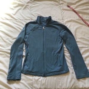 Light blue yoga jacket soft stretch size S